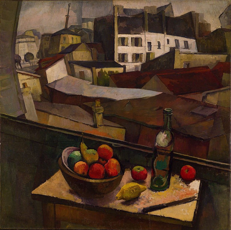 Diego Rivera, Knife and Fruit in Front of the Window, 1917.
