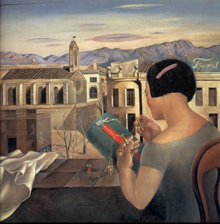 Salvador Dali, Woman at the window in Figueres, 1926.