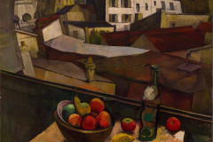 Diego Rivera, Knife and Fruit in Front of the Window, 1917.