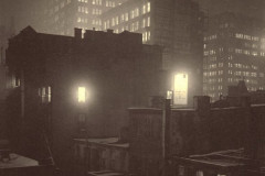 Alfred Stieglitz, From the Back Window at 291 New York, 1915.