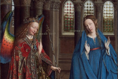 Jan van Eyck, Annunciation, 1434.