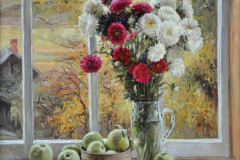 Yuri Viktorovich Kudrin, Autumn Outside the Window, 1999.