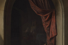 Gerrit Gerard Dow, Cat Lying on the Windowsill at the Artists Studio, 1657.