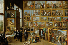 David Teniers the Younger, Archduke Leopold William in his Gallery at Brussel, 1650-1652.