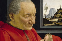 Domenico Ghirlandaio, Portrait of an Old Man and a young boy, 1490.