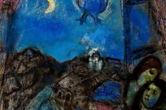 Marc Chagall, Evening at the Window, 1950.