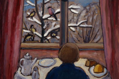 Gabriele Münter, Breakfast of the Birds, 1934.