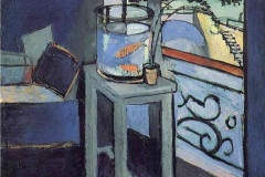 Henri Matisse, Interior with a Bowl with Red Fish, 1914.