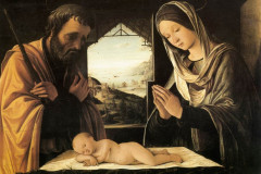 Lorenzo Costa, Holy Family Lorenzo Costa, 1490.