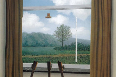 René Magritte, Human Condition, 1933.