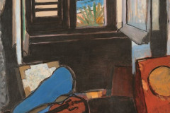 Henri Matisse, Interior with a Violin, 1918.