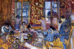 Jean Édouard Vuillard, Breakfast at Villerville, 1910.