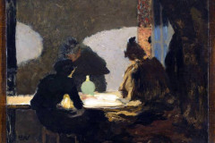 Jean Édouard Vuillard, Green Lamp, 1893.
