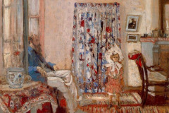 Jean Édouard Vuillard, The Painter Ker Xavier Roussel and His Daughter.