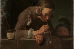 Jean Simeon Chardin, Soap Bubbles, 1733-1734.