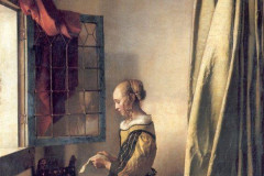 Johannes Vermeer, Girl Reading a Letter at an Open Window, 1657-59.