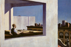 Edward Hopper, Office in a Small City, 1953.