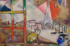 Marc Chagall, Paris through the window, 1913.