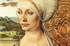 Albrecht Dürer, Portrait of Elsbeth Tucher, 1499.
