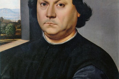 Raphael Sanzio, Portrait of Perugino, 1504.
