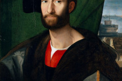 Raphael Sanzio, Portrait of Giuliano de Medici Duke of Nemours, 1515.