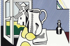 Roy Lichtenstein, Still Life with Windmill, 1972.
