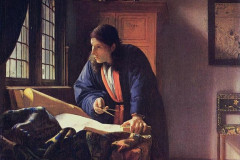 Johannes Vermeer, The Geographer, 1668-1669.