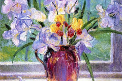 Bernhard Gutmann, The Flowers on the Window.