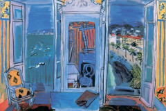 Raoul Dufy, Window Opening on Nice, 1928.