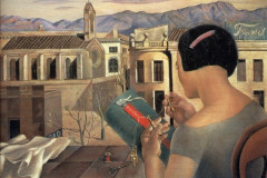 Salvador Dali, Woman at the window in Figueres, 1926.